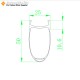700C 50x25mm 24 fori clincher superficie freno in lega cerchio in carbonio per bici da corsa 700C 50x25mm 24 fori clincher superficie freno in lega cerchio in carbonio per bici da corsa